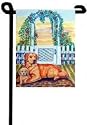 Golden Retriever - Keeper of the Gate - Garden Flags