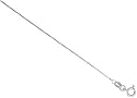 Sterling Silver 0.8 mm Very Thin Italian Box Chain NICKEL FREE (Available in Different Lengths)