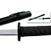 Black Cord Wrapped Wakizashi Costume Cosplay Sword (17