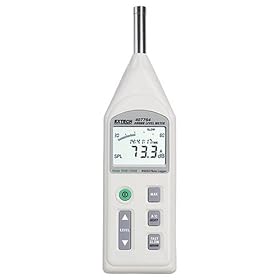 Extech 407764 30 Decibel to 130 Decibel Type 2 16000 Point Datalogging Sound Level Meter