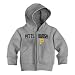 Pittsburgh Pirates Infant Zip Hood by Soft as a Grape - Heather Grey 6 Months