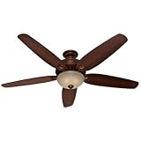 Cyber Monday Factory-Reconditioned Hunter HR28672 70-in Northern Sienna Ceiling Fan with Light