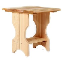 Outdoor Patio Adirondack Magazine Square Side Table