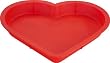 Gro�e Herzbackform aus Silikon - 29 x 24,5 x 3,5 cm - HERZ Backform - Silikonbackform - Kuchenform