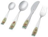 WMF Pitzelpatz 4-Piece Children's Flatware Set, with Bonus Lunch Box