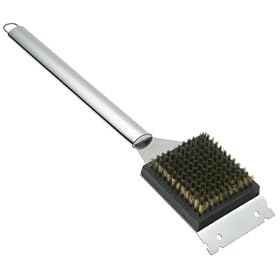 Mr. Bar-B-Q Platinum Prestige Stainless-Steel Grill Brush by Mr. Bar-B-Q