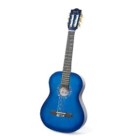 Click here to buy BeBoP 1 2-Size Guitar Package - Blue Sunburst by BeBoP.