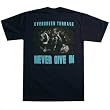 EVERGREEN TERRACE - Never Give In - Blue T-shirt