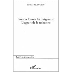 Peut-on former les dirigeants ? L'apport de la recherche