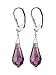 SCER343 Teardrop Amethyst Genuine Crystals .925 title=