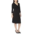 Liz Lange&reg; for Target&reg; 3/4-Sleeve Wrap Dress - Ebony