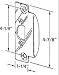 Door Strike Plate - Security