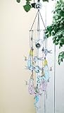 Home Dcor Metal Mermaid 36 Inch Vibrant Garden Wind Chimes