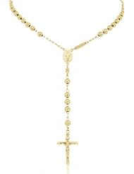 Rosary Beautifully Crafted in 14K Yellow Gold - 282-03