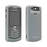 BlackBerry Rubberized Skin for BlackBerry 8100, 8110, 8120, 8130 Pearl (Whi ....