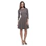 Nife S��es Kleidchen-Audrey-3/4 �rmel, mocca Nife