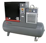 - Chicago Pneumatic Quiet Rotary Screw Air Compressor - 10 HP, 230 Volts, 3 Phase, Model# QRS10HP-150