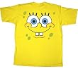 Spongebob Square Pants Big Face Yellow T-shirt Tee