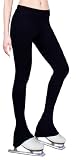 Ice Figure Skating Dress Practice Pants Black - Adult Small