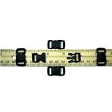 20 - 3/8" Economy Contoured Side Release Plastic Buckles