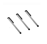 3 Pack of Universal Silver Stylus Pens with Clip for Apple iPhone 4GB 8GB / ....