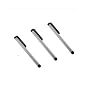 3 Pack of Universal Silver Stylus Pens with Clip for Apple iPhone 4GB 8GB / iPhone 3G 8GB 16GB / iPod Touch 8GB 16GB 32GB / All Touch Screen Phones