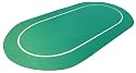 Sure Stick Rubber Foam Poker Table Top Layout - Green