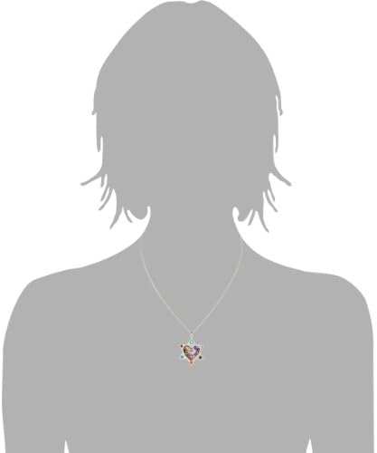 The Artazia CollectionSeeka Star of David with Heart and Dove Necklace - N0685
