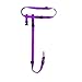 The Buddy System Hands Free Dog Leash, Adjustable Leash for Running, Jogging, Training and Service Dogs, Great for Small, Medium and Large Dogs, Made in USA (Purple, Regular Belt (22