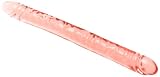 31ZH4E49KFL. SL160  California Exotics Veined Double Dildo, Translucence, 18 Inches
