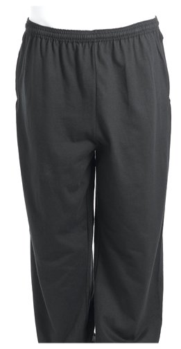 Russell Athletic Men's Big & Tall Cotton Jersey Pull-on Pant, Black, 4XT