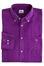 Long Sleeve Washed Linen Solid Shirt