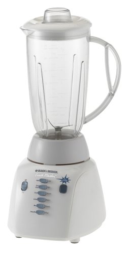 Black & Decker BL10475 CrushMaster Blender, White