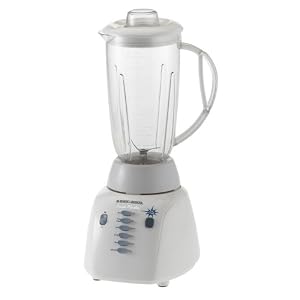 Black and Decker BL10475 CrushMaster Blender, White by Black & Decker