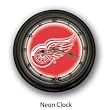 NHL Detroit Red Wings Neon Clock - 18 inches BIG