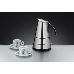 5-tlg. Espressokocher Set "Elpresso deLuxe" mit 2 Espressotassen