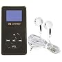 Supersonic SC950FMBK 512MB MP3 and WMA Player with FM Radio & Earphones - Black (1 Each)