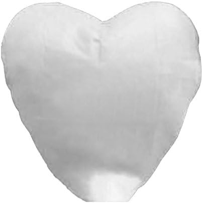 50 Pcs Heart Shaped Chinese Sky Fly Fire Paper Lanterns Wish Balloon Wishing Lamp for Wedding Birthday Christmas Party White