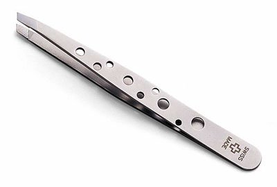 Mehaz Swiss Tweeze Slanted RUBIS Sp#MC0135