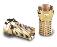 Recoton V420 Screw-on RG59 "F" Connectors (2 pk)