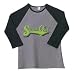 SnowGirl Black/White 3/4 Shirt - Arctic Cat Snowmobile Shirt