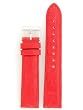 Watchband Genuine Crocodile 20mm Red Watchband Genuine Crocodile 20mm Red