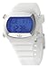 Adidas ADH1936 Unisex Royal Blue Digital Display White PU Strap Watch