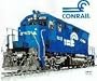 Conrail SD45 Railroad Train T-Shirt Tee Shirt