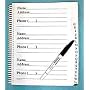 Big Print Address Book