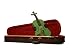 Full Size Violin 4 x 4 With Case - Green