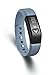 Generic Bluetooth Fitness Tracker Smart Wristband Pedometer Tracking Distance,Steps,Time,Sleeping,Calories Sync Data Compatible with iPhone App Store/ PCs,also some Android (Steel Grey)