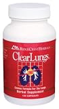 Ridgecrest - Clear Lungs (Red Label), 1000 mg, 120 capsules
