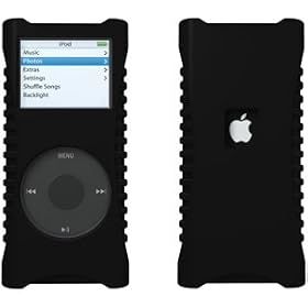 XtremeMac TuffWrap Case for iPod nano 3G (Black Gray) by XtremeMac
