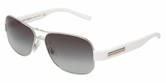 Click here to buy Dolce Gabbana 2076 SILVER GRAY GRADIENT Sunglasses 05 8G by Dolce & Gabbana.